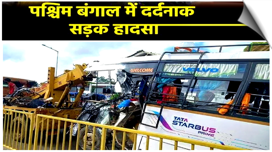 10 Bihar pilgrims dead, 35 injured as bus rams truck in West Bengal’s Burdwan