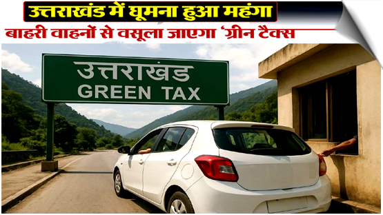 Uttarakhand to levy green tax on vehicles entering from other states from December
