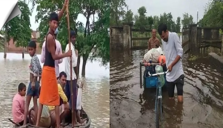 उप्र में बाढ़ से 18 जिलों के 1500 गांवों का हाल बेहाल, BJP सांसद बोले “सब भगवान भरोसे, बोलोगे तो कहलाओगे बागी