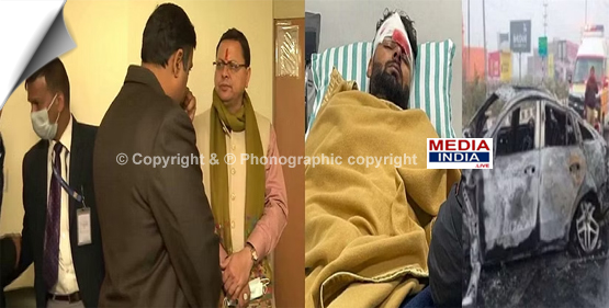 Rishabh Pant’s accident happened because of not speed or nap, Uttarakhand CM said after meeting Pant in the hospital
