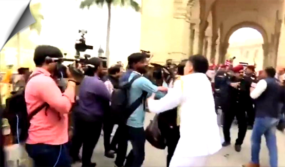 The incident in the UP Assembly is a serious signal for democracy! Media persons were assaulted, journalist angry