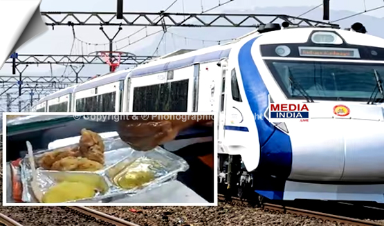 Bad Quality Food' Served On Vande Bharat Express