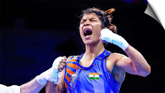 Nikhat Zareen beat Patricia Alvarez 5-0 to seal the quarter-finals spot