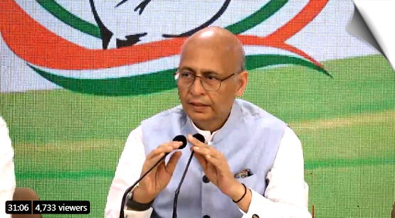 LIVE | Congress party briefing by Shri @Jairam_Ramesh and Shri @DrAMSinghvi at AICC HQ.