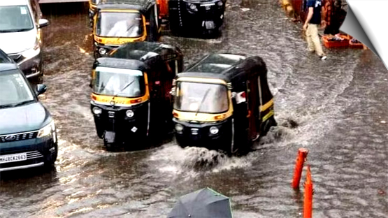Heavy rains in Mumbai, waterlogging in low-lying areas, Meteorological Department alert, possibility of high tide