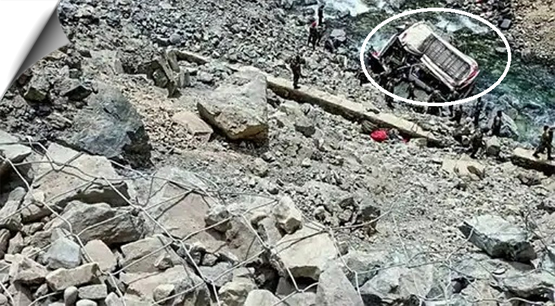 9 soldiers killed, 1 injured as Indian Army vehicle falls into gorge in Ladakh