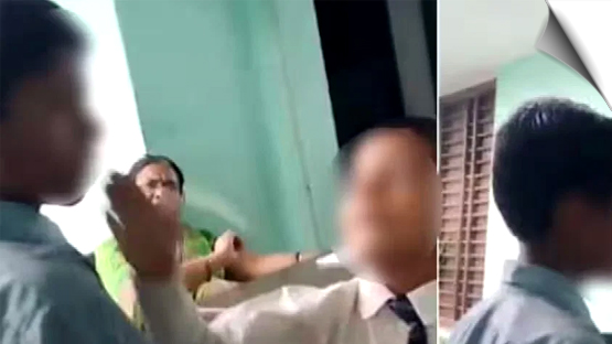 UP | DM’s big disclosure in the matter of slapping a Muslim student from other children of the class