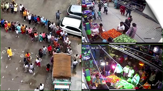 UP | Long queue to buy tomatoes in Ghaziabad society