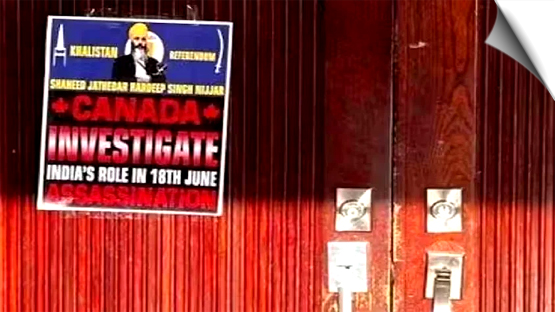Khalistanis deface another Hindu temple in Canada
