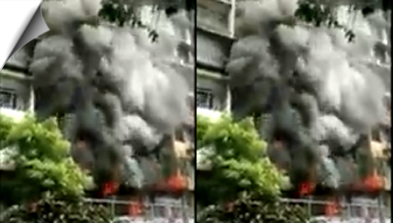 Two tragically killed, many injured in fire in building in Mumbai