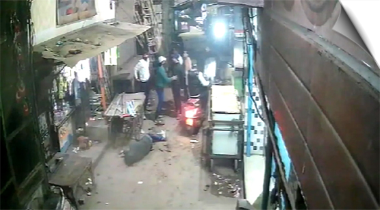 Caught On Camera, 4 Men Stab, Shoot At Friend In Busy Delhi Bylane