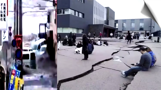 Japan earthquake live: 7.6 temblor traps people in fallen homes
