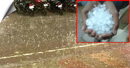 Hailstorm lashes Uttar Pradesh's Baghpat