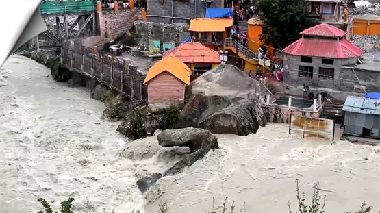 Uttarakhand | Alaknanda's fury gives scare to Badrinath devotees