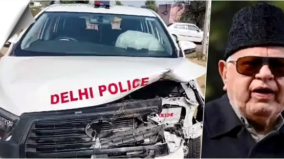 राजस्थान: सैफ के लिए दुआ मांगने अजमेर जा रहे फारूक अब्दुल्ला के काफिले की कार दुर्घटनाग्रस्त, दिल्ली पुलिस का हवलदार घायल