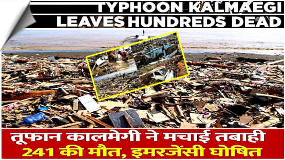 Philippines Declares a State of Emergency After Typhoon Left at Least 241 People Dead